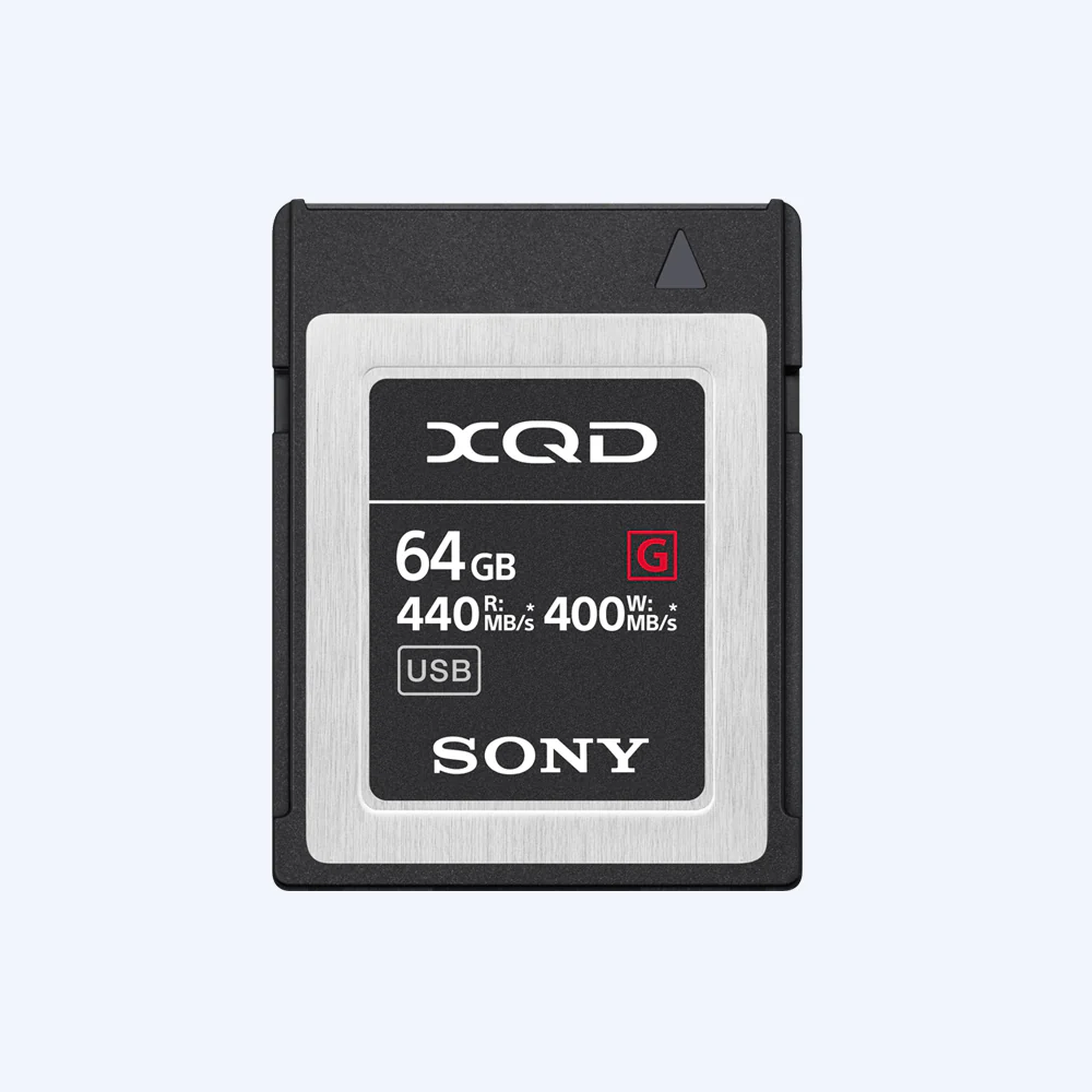 Sony 64GB XQD Memory Card G Series 400MB/s1