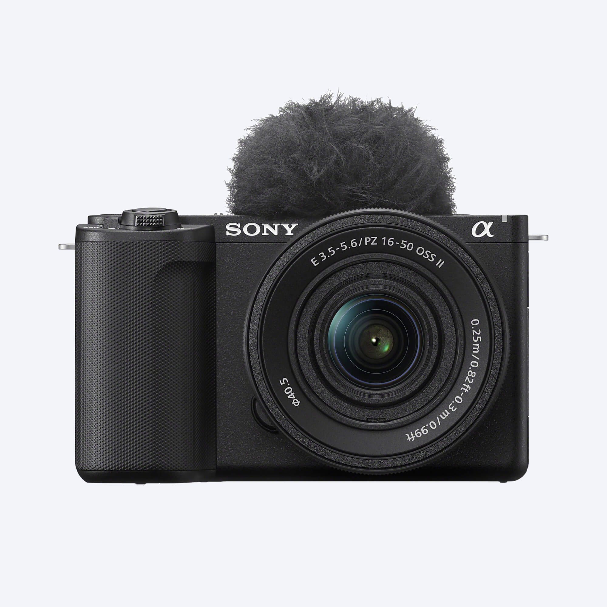 Sony Alpha ZV-E10 II APS-C Interchangeable-Lens Vlog Camera Black and get Grip GP-VPT3