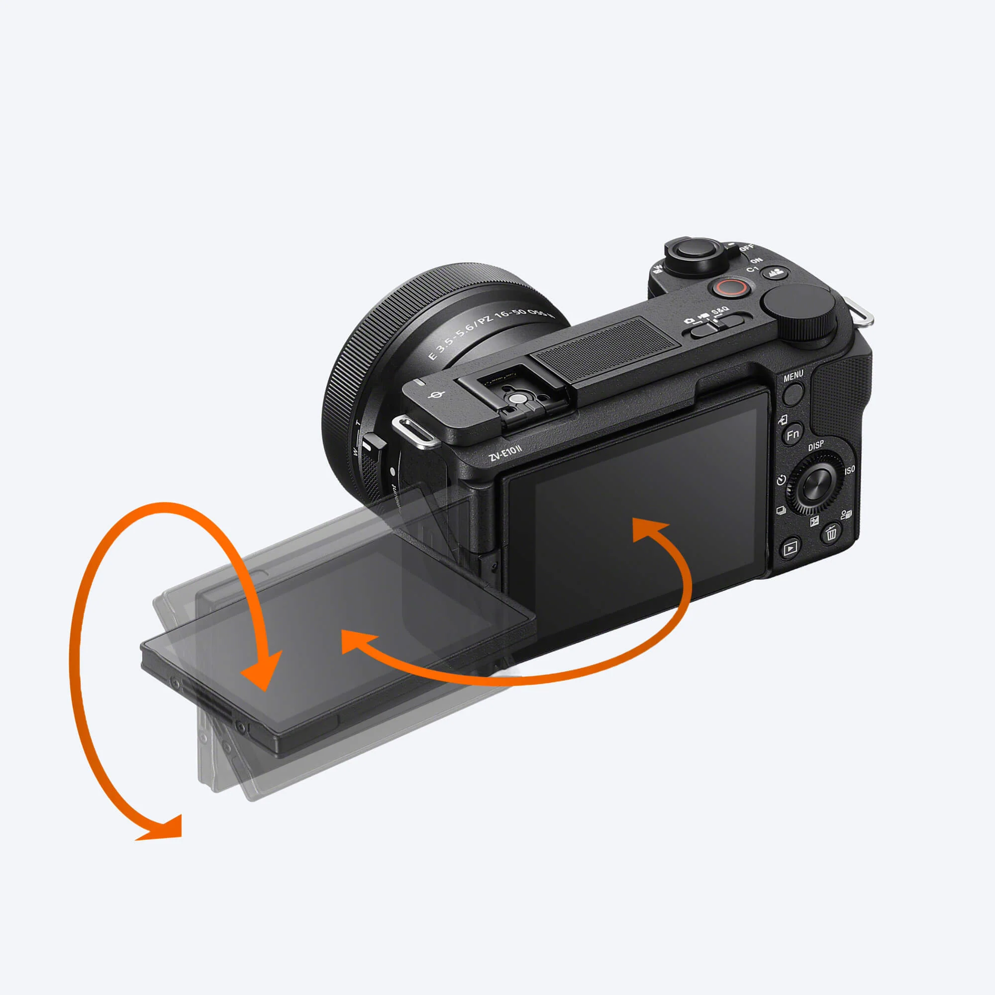 Sony Alpha ZV-E10 II APS-C Interchangeable-Lens Vlog Camera Black and get Grip GP-VPT3 - Image 5