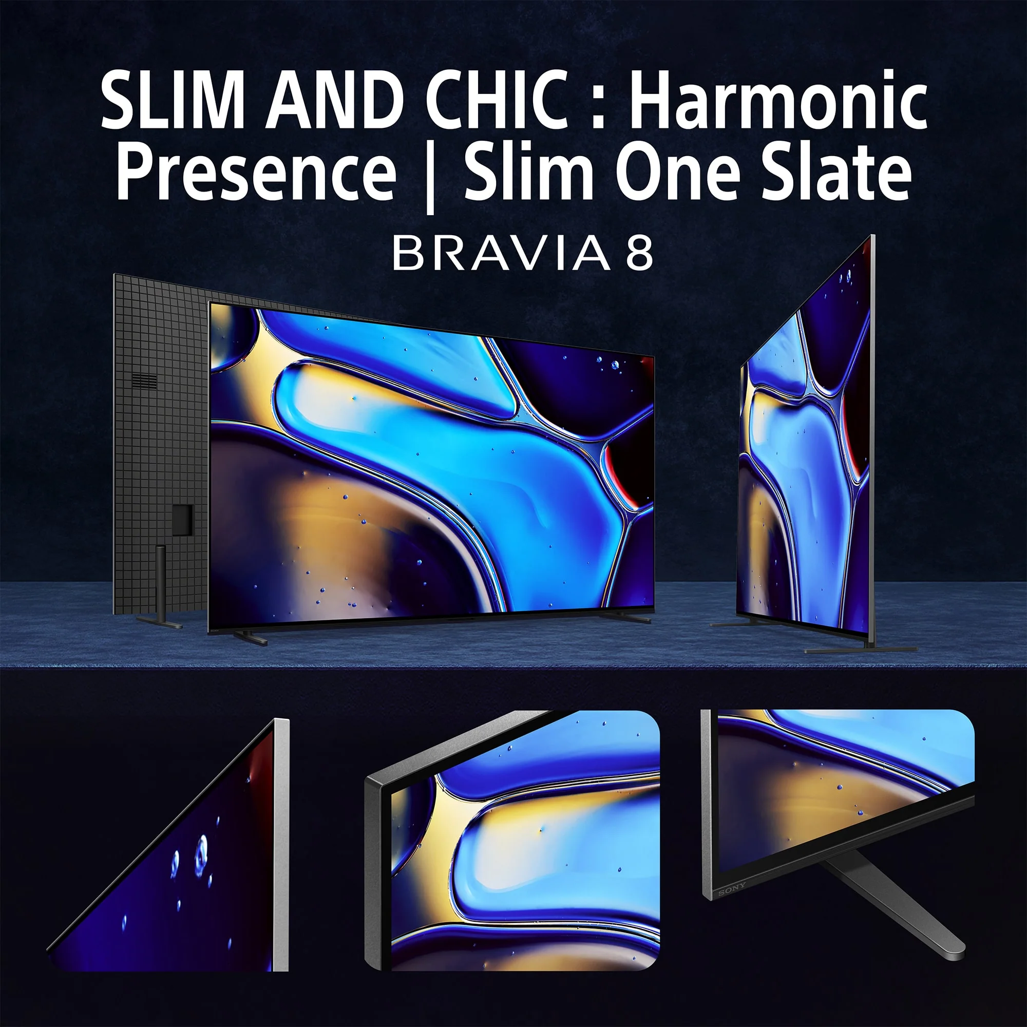 Sony | BRAVIA 8 | 55 Inch | XR-OLED | XR Processor | Exclusive features for PS5 gaming | 4K HDR Dolby Vision Smart TV (Google TV) | 2024 Model - Image 3