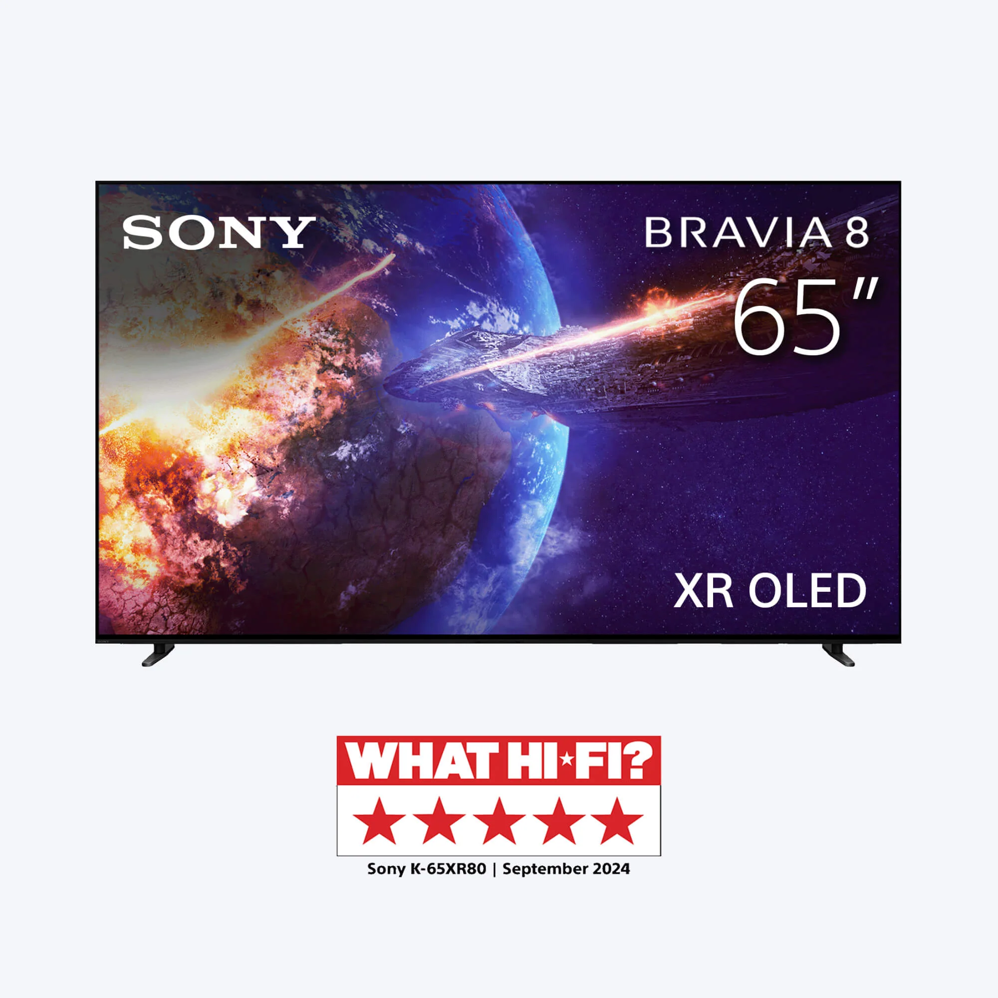 Sony | BRAVIA 8 | 65 Inch | XR-OLED | XR Processor | Exclusive features for PS5 gaming | 4K HDR Dolby Vision Smart TV (Google TV) | 2024 Model - Image 2