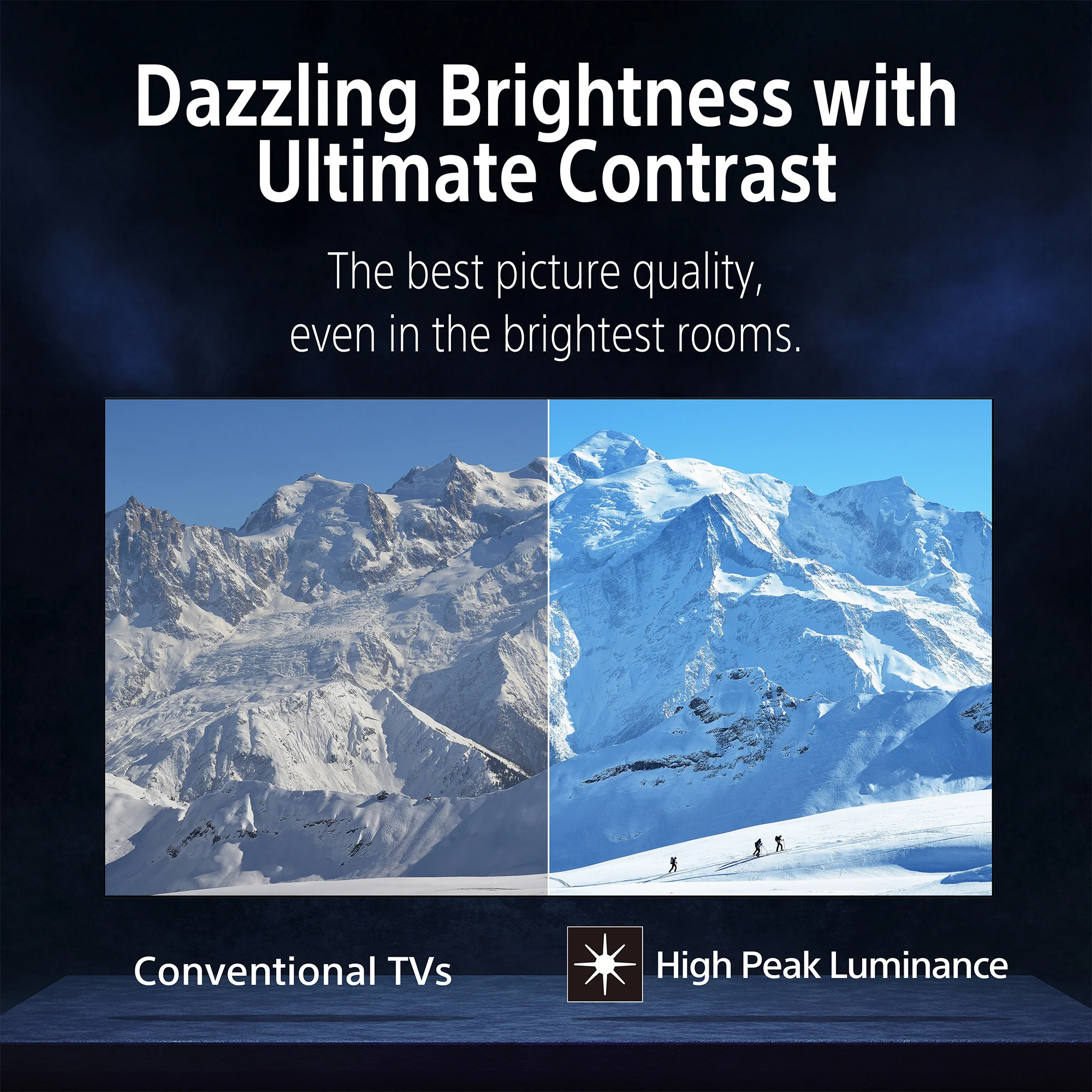 Sony | BRAVIA 9 | 75 Inch | MINI LED XR QLED TV with XR BACKLIGHT MASTER DRIVE TV with High Peak Luminance | Our Brightest TV ever for ultimate cinema, sports, PS5 gaming | 4K HDR Smart TV (Google TV) | 2024 Model - Image 6