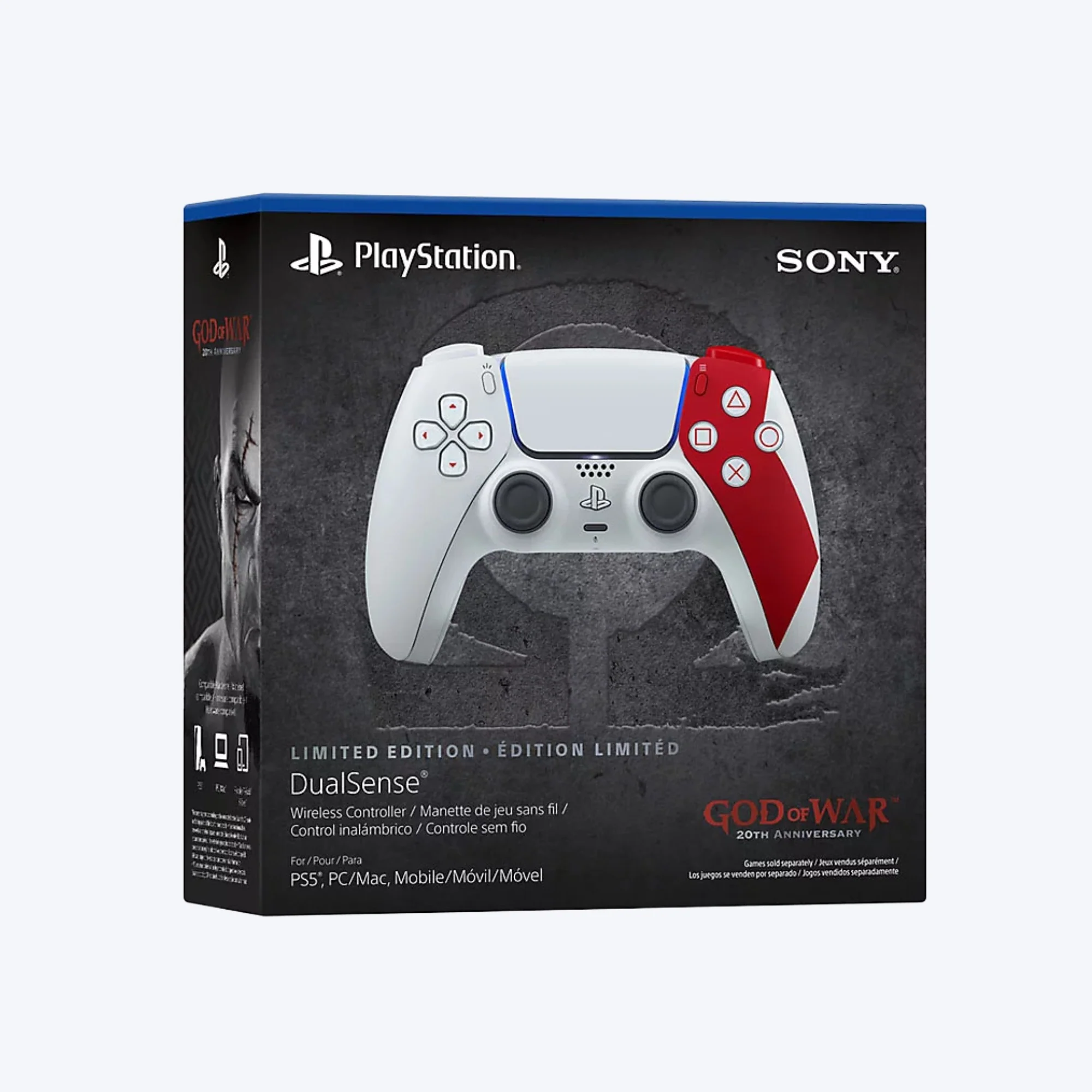 Sony DualSense® Wireless Controller - God of War™ 20th Anniversary Limited Edition - Image 7