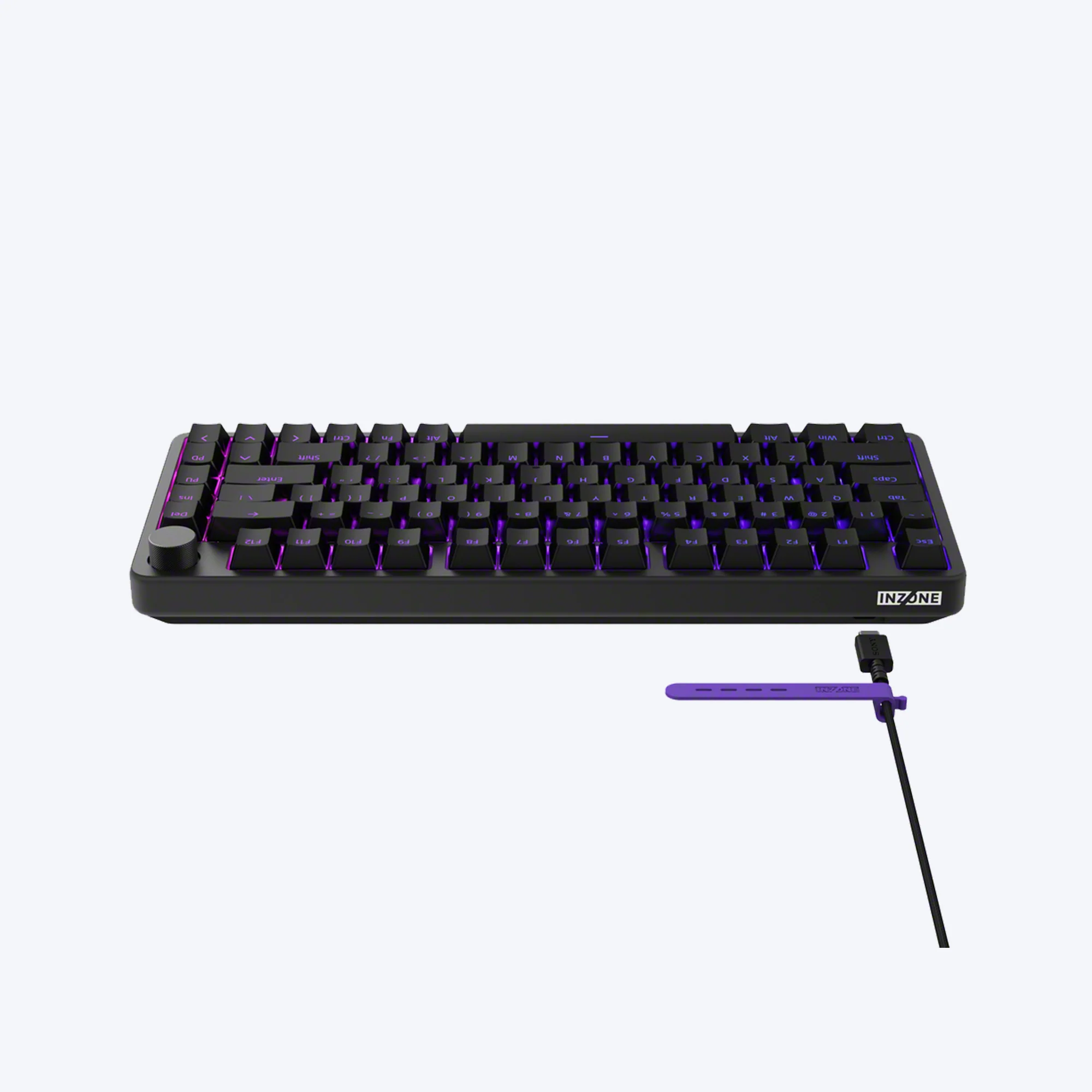 Sony INZONE KBD-H75 Aluminium Chassis | Rapid Trigger | 8K RGB 75% Gaming Keyboard | Black - Image 9