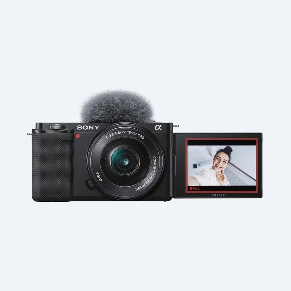 Sony ZV-E10 Interchangeable-lens vlog camera and get Grip GP-VPT3, Microphone ECM-G1 & 64 GB SD Card - Image 4