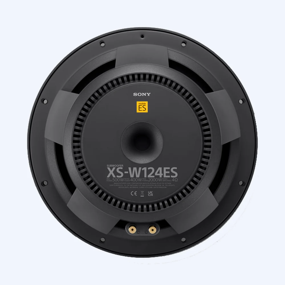 Sony XS-W124ES | 12 inch (30 cm) Mobile ES 4-ohm Car Audio Subwoofer - Image 4